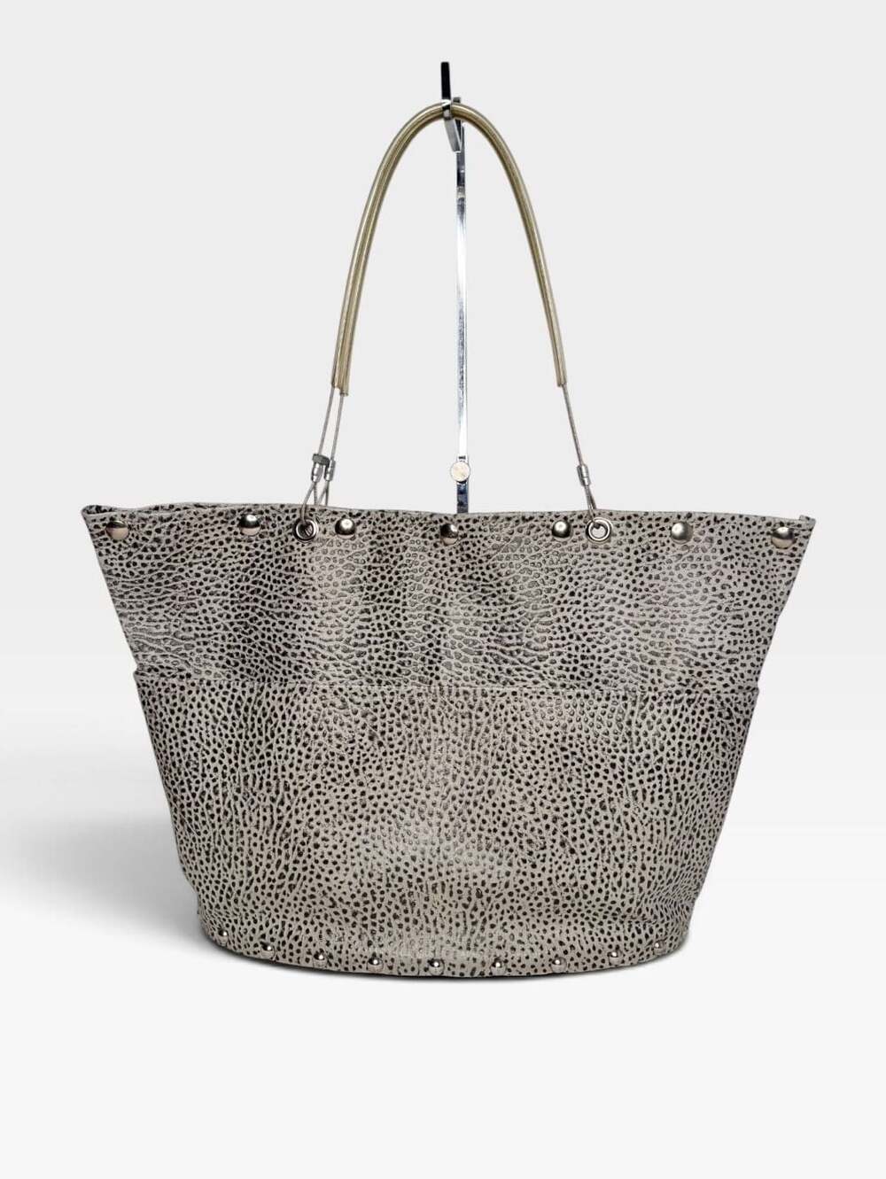 Hardwear by Renee Snake Pattern Leather Tote Bag